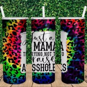 Colorful Leopard Print Tumbler